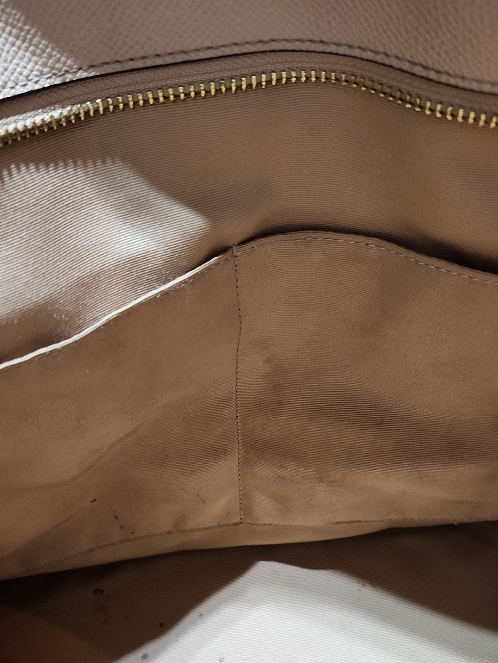 COACH CITY CROSSGRAIN LEATHER FULL-ZIP PATAL PINK TOTE BAG - Picture 13 of 16